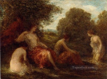 Diana y sus doncellas Henri Fantin Latour Pinturas al óleo